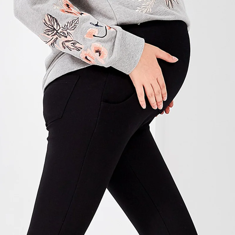 

Pregnant Fashion Jumpsuit Stretch Pregnancy Pants Size Large Women's Pregnancy Clothing Maternity Clothes