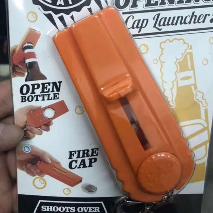 Портативная крышка пистолет креативная Летающая пусковая установка инструмент