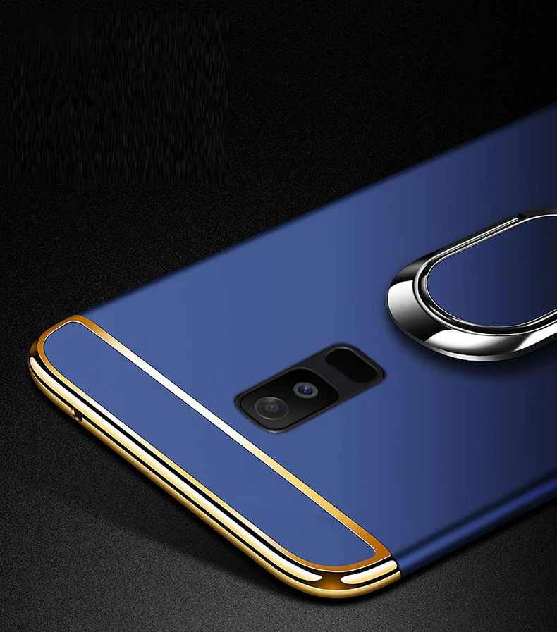 Чехол для телефона Samsung Galaxy A8 Star A9 star Lite Note 8 9 3 в 1 Жесткий автомобильный держатель