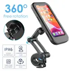 Держатель для телефона на велосипедмотоцикл, универсальный, с поворотом на 360 градусов