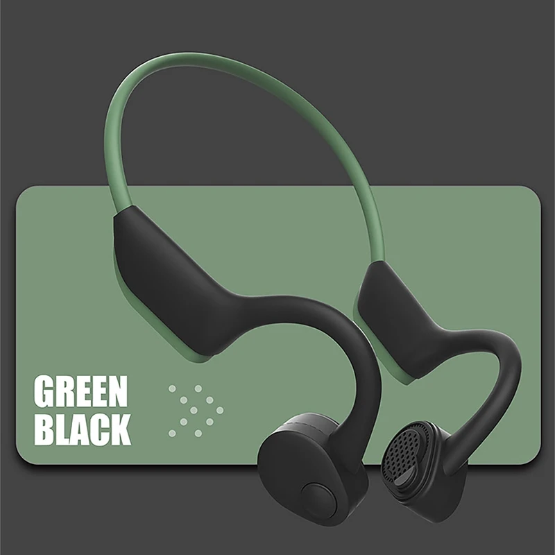 

J20 Bluetooth Wear Wireless Headphones Bone Conduction Earphone Outdoor Sport Headset with Microphone Handsfree Headsets