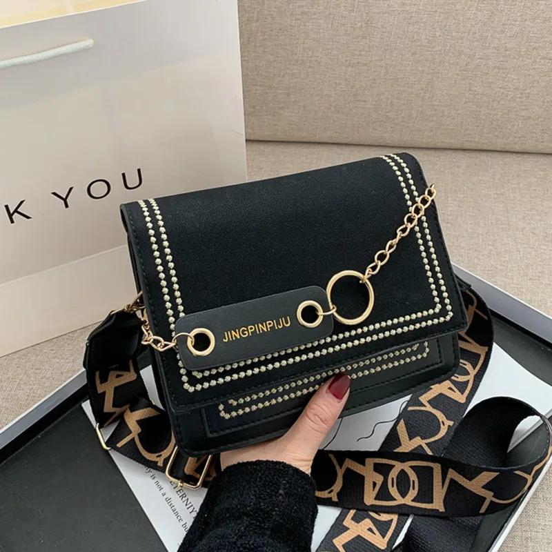 

New Fashionable Girls PU Leather Underarm Bag Female Small Square Bag Strap Casual Shoulder Bags Messenger Bag For Women 2021