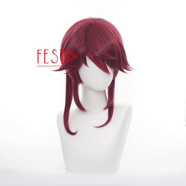 Костюм для косплея Розария геншин ударопрочная Униформа полный комплект парик