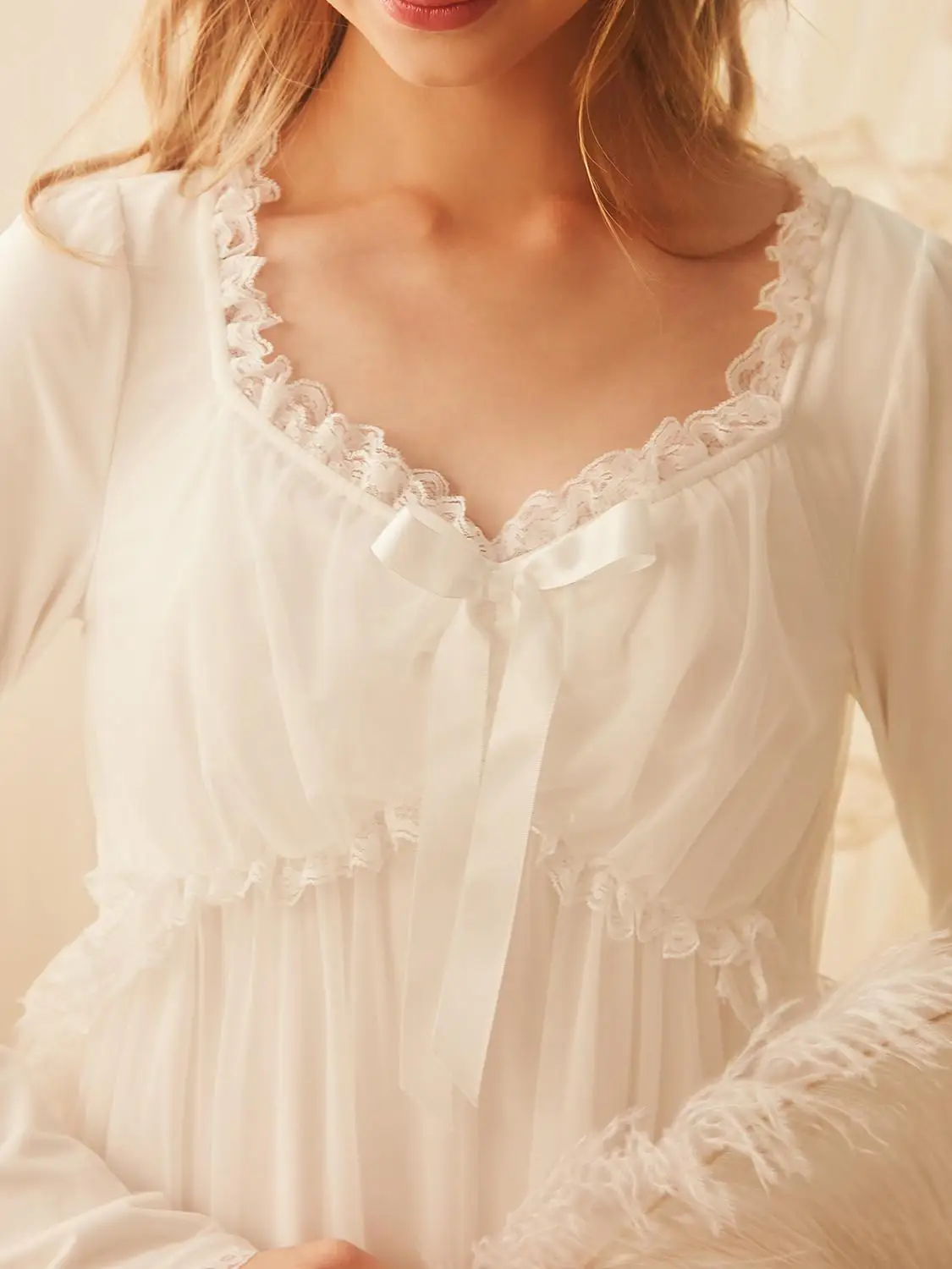 Бесплатная доставка Новинка осени 2021 ночная рубашка принцессы с изображением