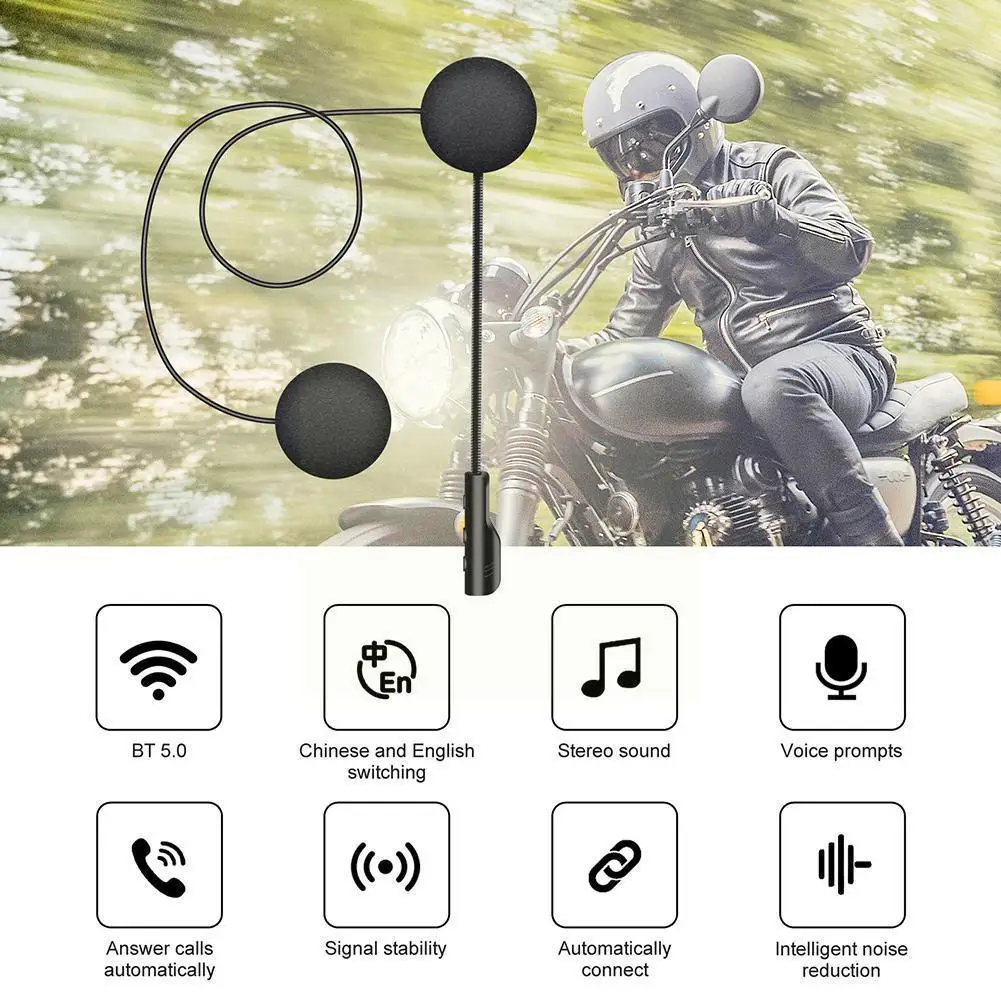 

Bluetooth-гарнитура для мотоцикла G7b4, 900 мА · ч