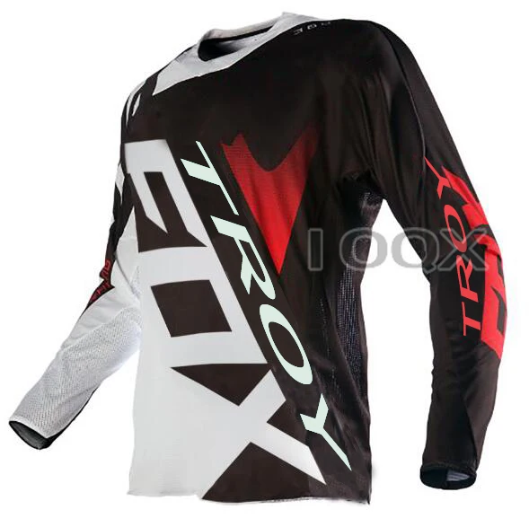 

Blue Troy Fox MTB Racing 360 Shiv Jersey Dirt Bike Moto Jersey ATV Motorcycle Cloth MX Off Road Jersey