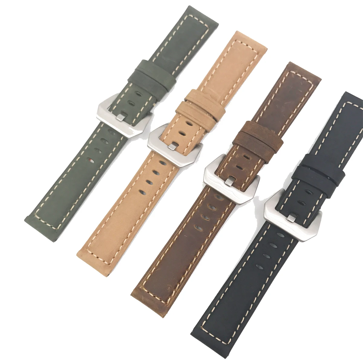 

22mm Watch Strap Genuine Watch Band For Samsung galaxy Watch 46mm Gear S3 Watch Accessories High Quality Leather Watch Strap