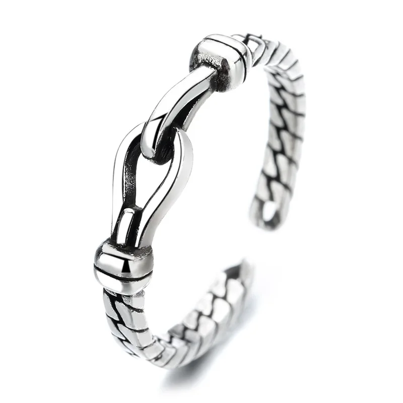 

Chains Rings for Women Open Ring Adjustable Finger CZ Alloy silver plating Set Summer Vacation Jewelry Fit Engagement Wedding