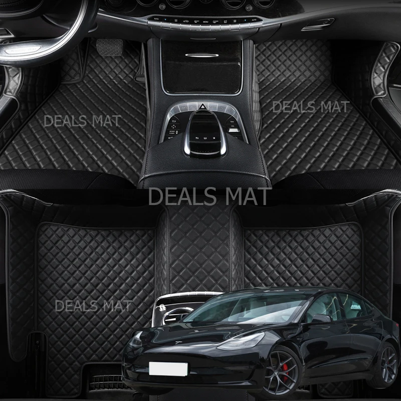 

Car floor mats for tesla model 3 2021 y s car accessories