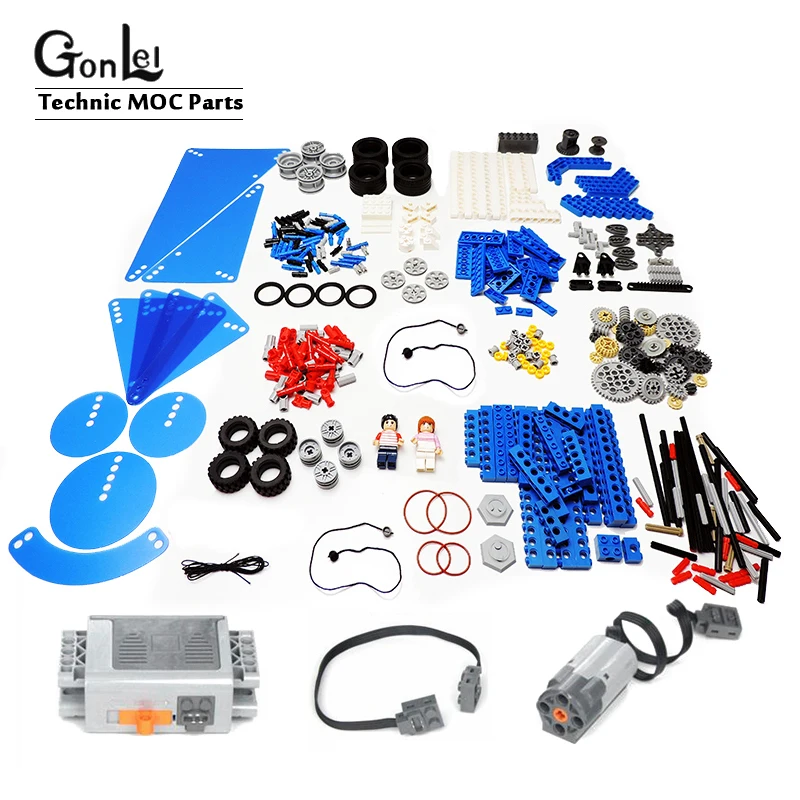 Новая техника совместима с Technic Bricks 9686 DIY Power Bulk строительный блок детский