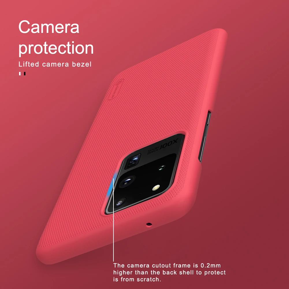 Для Samsung Galaxy S20 Plus Ultra 5G A51 A71 чехол NILLKIN Супер Матовый Защитный матовый Жесткий