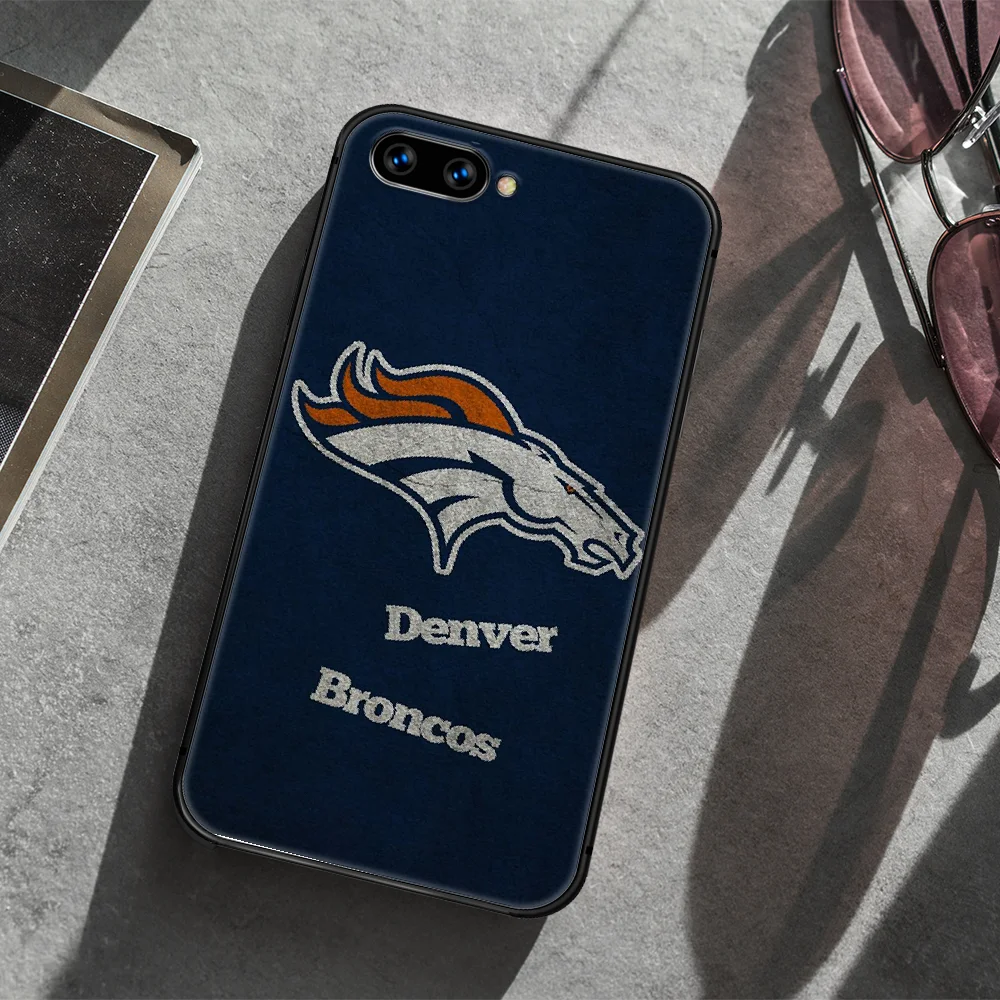 

Football Denver Bronco Rugby Phone Case Cover Hull For HUAWEI honor 7a 8 8s 8a 8x 9 9x 10 20 i Lite Pro black Waterproof