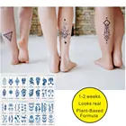 Полуперманентные татуировки CWP для тела, наклейки на чернильные боксы, татуировки