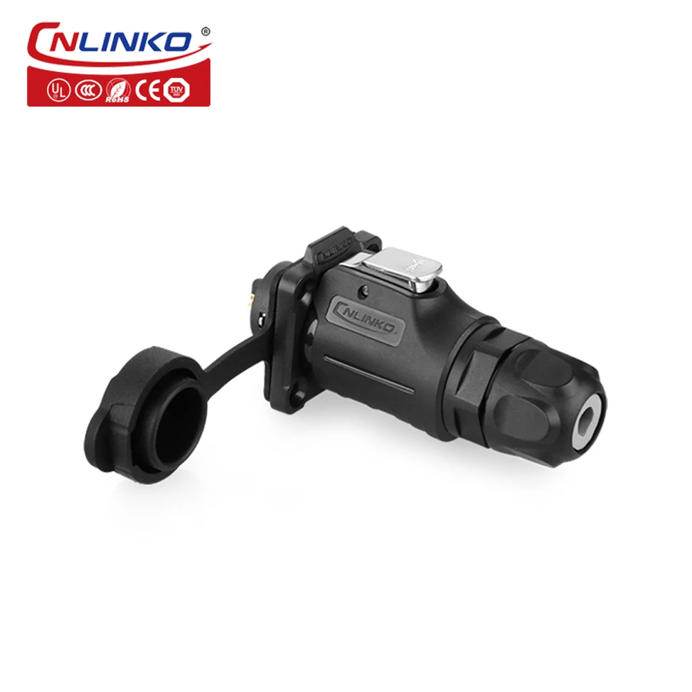 Cnlinko M16 110V AC DC Мощность промышленный электрический разъем 9Pin Панель адаптер
