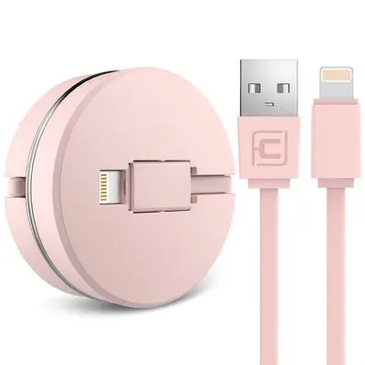only for iphone CAFELE USB Type C Cable Fast Charge 3 in 1 retractable Micro usb cable for iphone x xr 7 redmi Huawei Support Data sync - Цвет: only for iphone