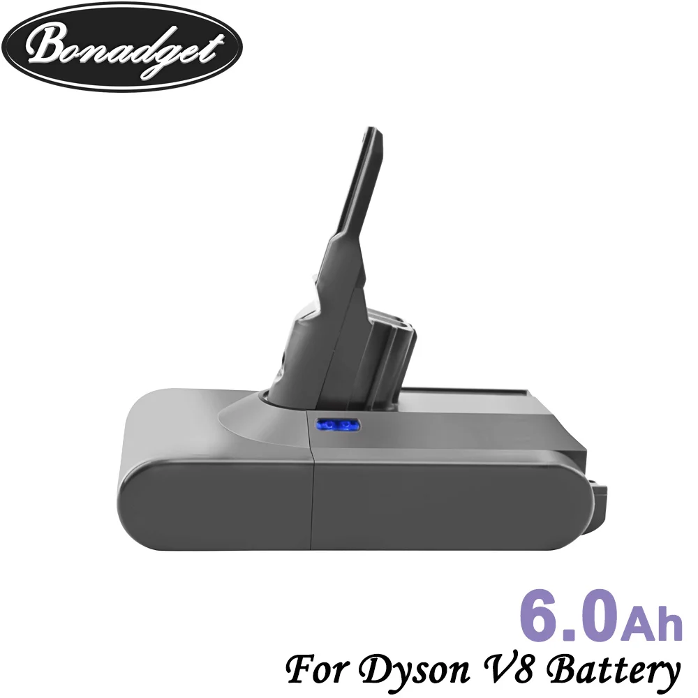 Bonadget 6000 мАч 21 6 в 18650 заряжаемый литий-ионный аккумулятор для Dyson V8 ручной пылесос