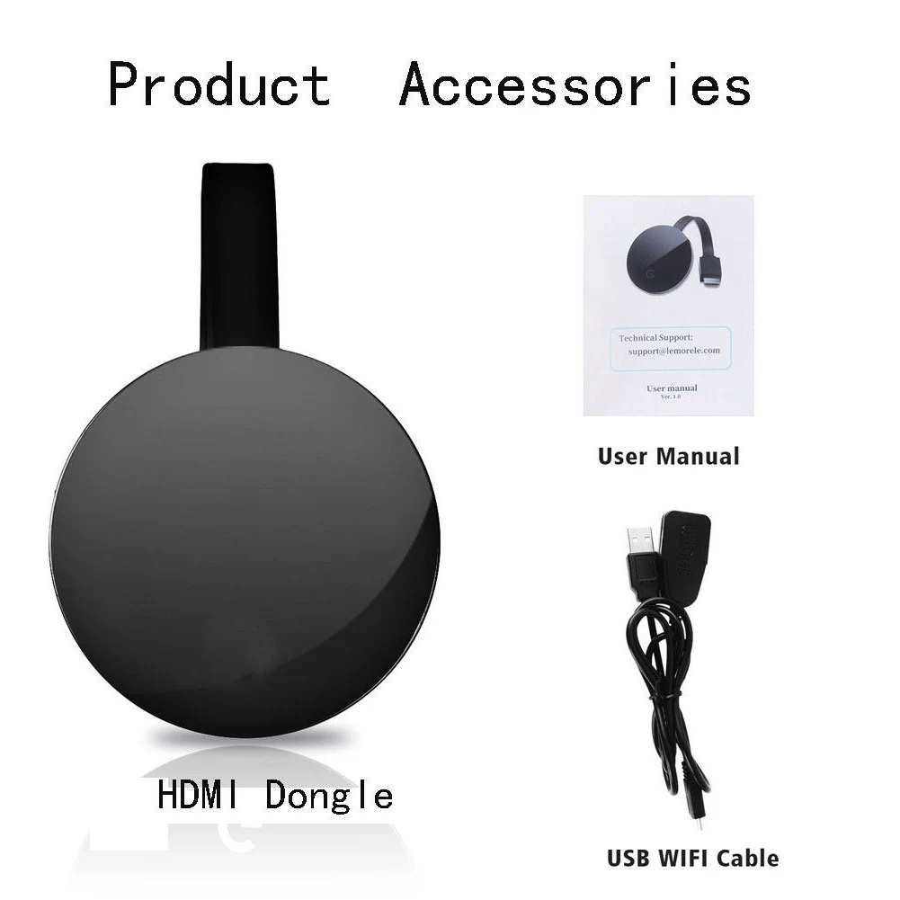 TV Display Screen Share WIFI Mirroring Dongle Wireless HDMI Adapter Media Streamer HD Portable | Электроника