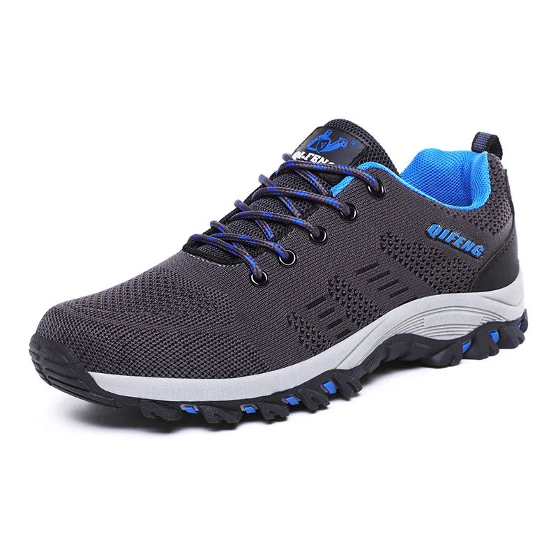 2023 Men Fashion Outdoor Sports Hiking Shoes,Classic Breathable Trekking Footwear, Plus Size Casual Sneakers, Rock Climbing Shoe