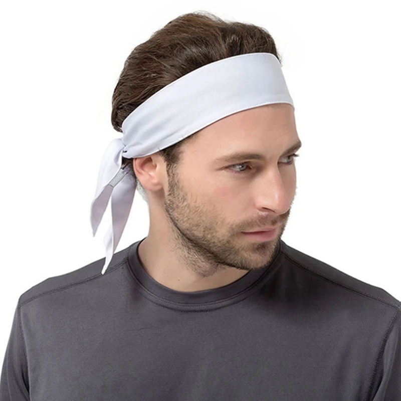 

1 PC Absorbent Sport Sweat Headband For Men Women Yoga Hair Bands Sweatband Outdoor Cycling Running Sports Accessories