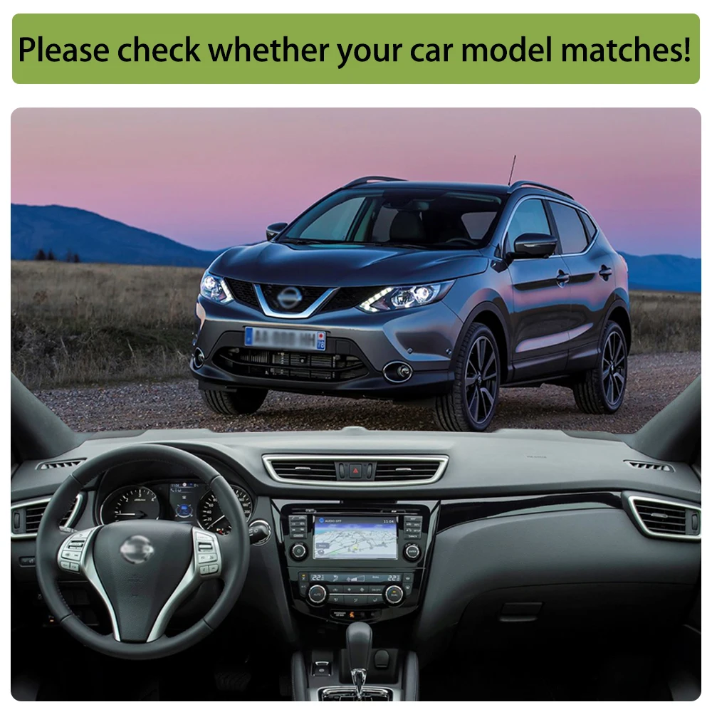 

Коврик для приборной панели Nissan Qashqai J11 2014 2015 2016 2017 2018
