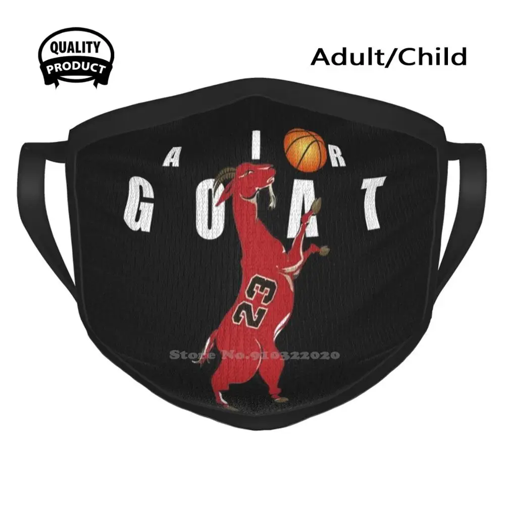 

The Goat Of Basketball Fashion Men Women Outdoor Sport Mask Mouth Masks Michael Goat Basketball 23 Sports Mj Bulls Chicago