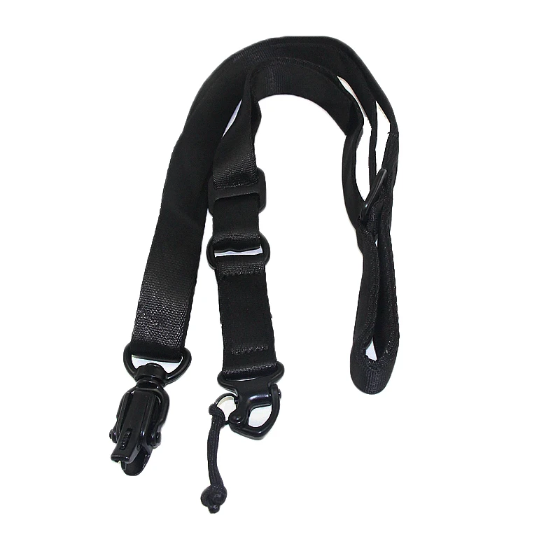 

High Quality Airsoft Tactical 2 Double Point Gun Rifle Sling For Hunting Adjustable Safety Bungee Shoulder Strap Gun Accessories