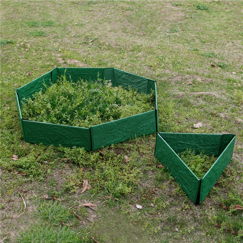 

1pcs outdoor home gardening planting flower bed DIY vegetable garden fence changeable flower garden planter J7A7868