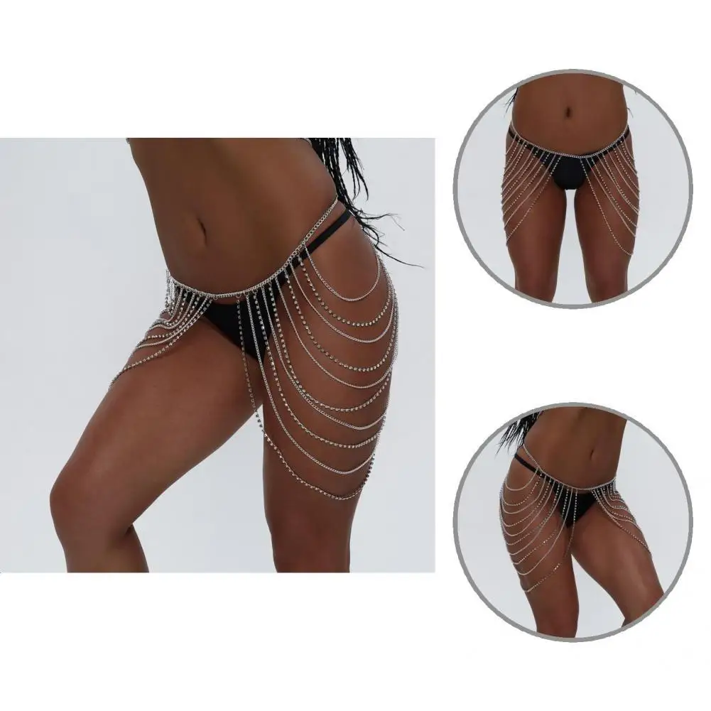 

Ювелирные изделия на талию, модные износостойкие портативные Многослойные Регулируемые Украшения для тела, подарки цепочка для тела на тал...