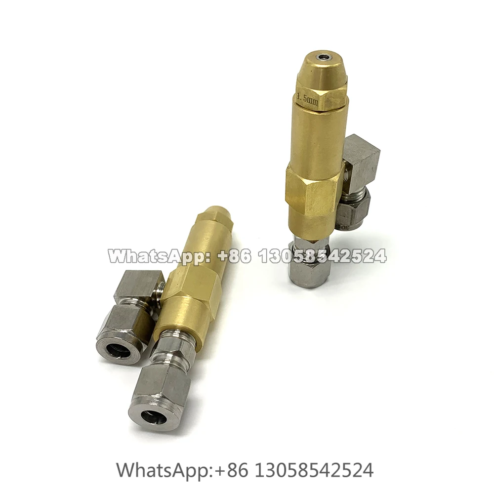 Delavan Waste Burner Oil Nozzle Siphon Fuel Injector Air Atomizing Heavy Burning | Дом и сад