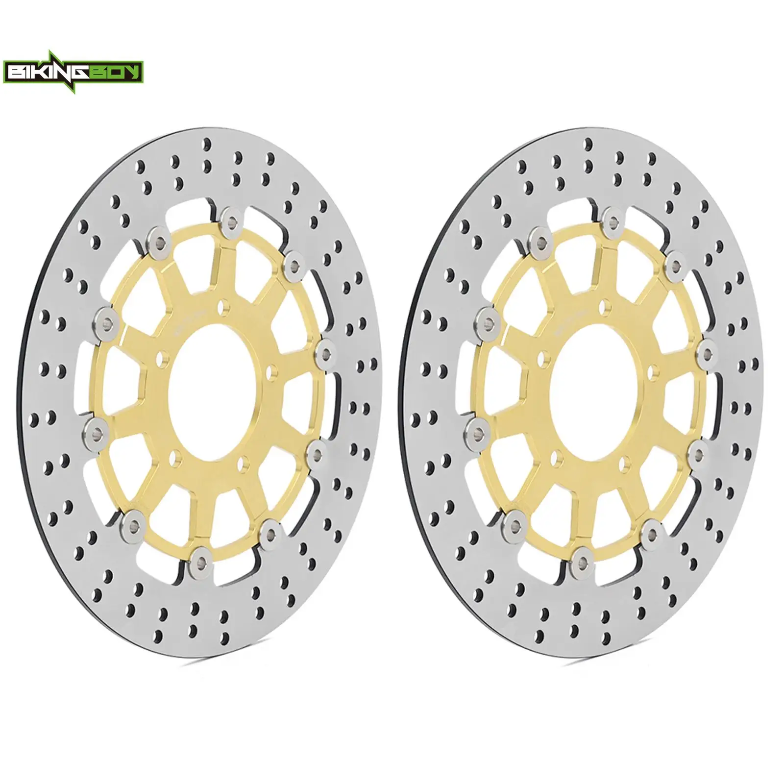 Фото Тормозные диски BIKINGBOY для Z 800 13-16, Z800 ABS 13-17, GTR 1400 07-14, GTR 1400 ABS 07-17, ZG 1400 Concours 14 ABS 08-14, 13 №3