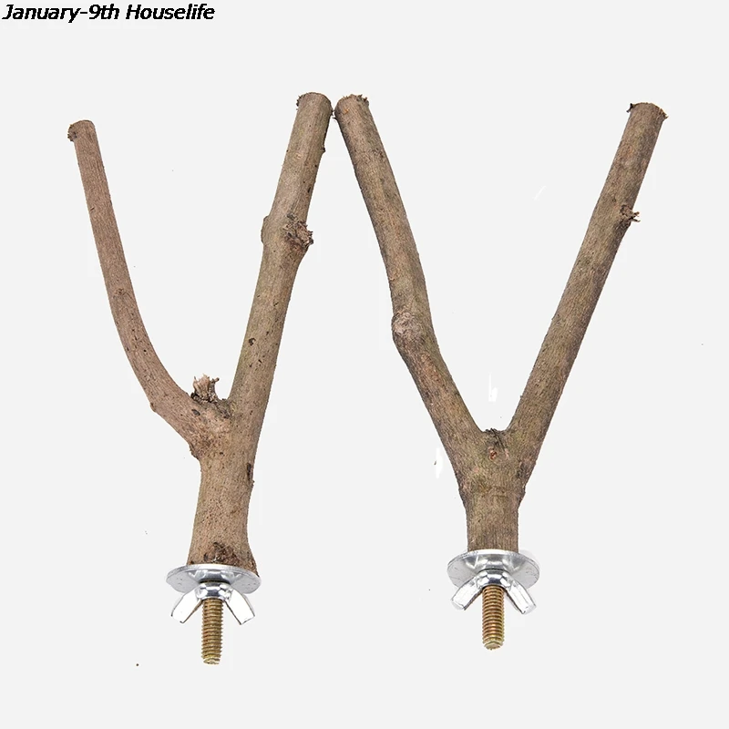 Деревянная палка для домашних животных попугай птичий шест кусающий коготь