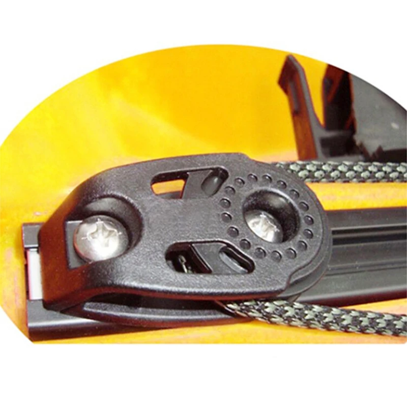 

2pcs Nylon Kayak Boat Rope Pulley Block Marine Sheave Lifting Accessories 87HF