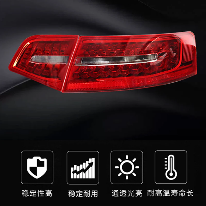 

LYQ Car Styling for Audi a6L Tail Lights 2009-2012 for A6L LED Tail Lamp+Turn Signal+Brake+Reverse LED light