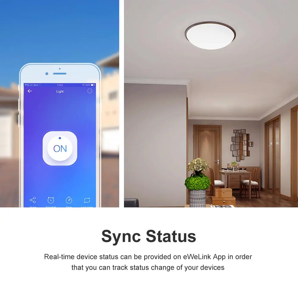 Умный выключатель Sonoff Basic R2 с поддержкой Wi Fi и управлением через