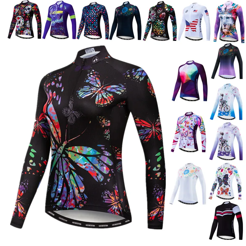 Веломайка Weimostar Женская с длинным рукавом кофта защитой от УФ излучения для езды