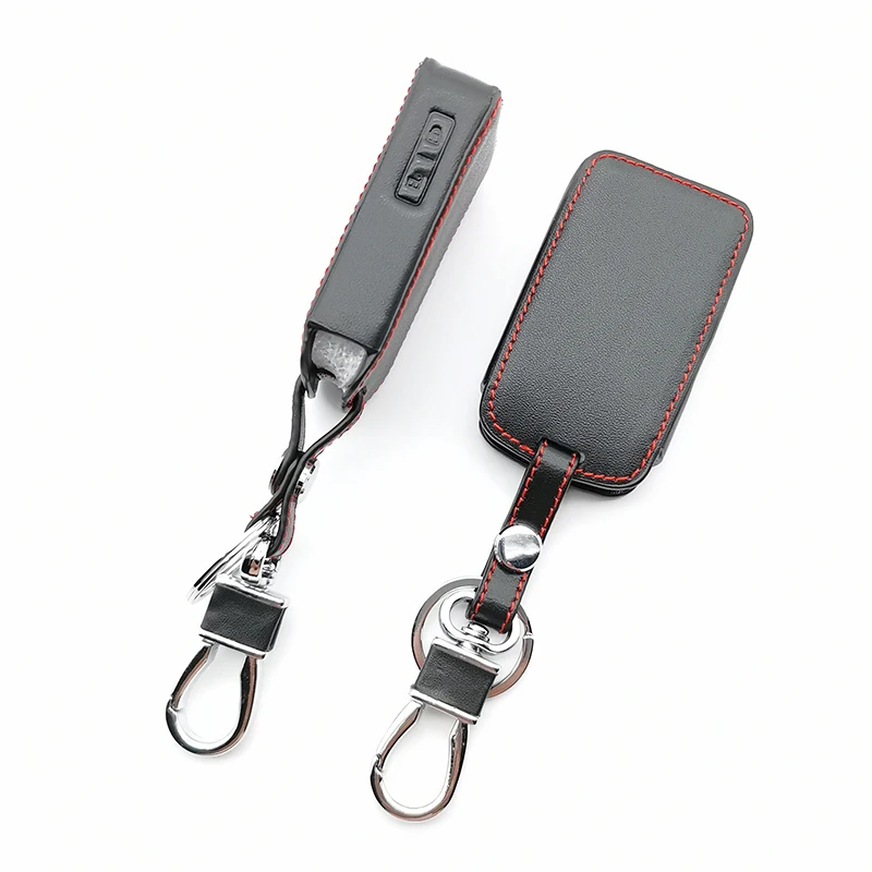 Классический дизайн кожаный чехол для ключа автомобиля Mazda 3 2019 Новое поступление