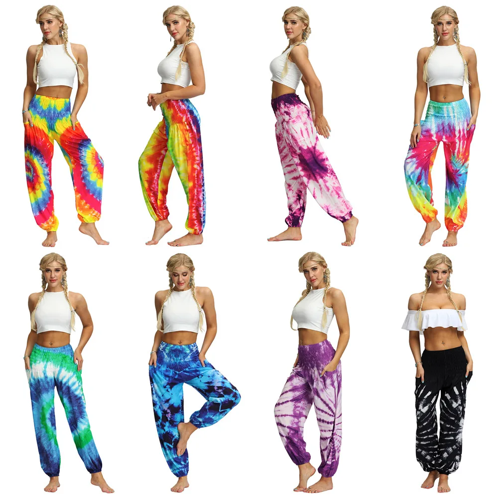 

Women Yoga Pant Nepal Loose Wide Leg High Waist Sweatpant Running Jogger Fitness Gym Workout Casual Sport track Pant Sportswear