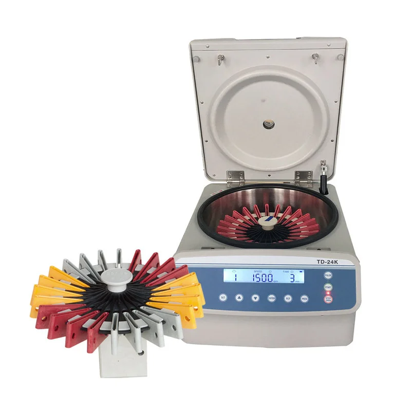 

Gel Blood Type ID Cards Centrifuge Machine 24 Serological Laboratory Centrifuga TD-24K