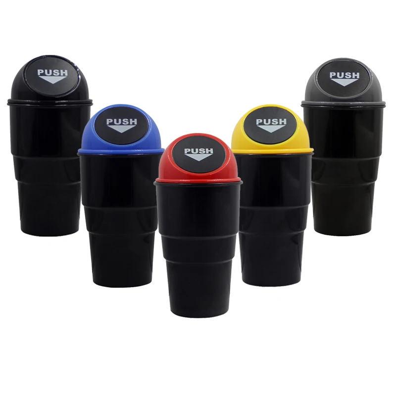 

Car Trash Garbage Can Autobiles Trash Dust Case Holder Bin Box Car-styling Can Rubbish Box Dust Case Holder car trash