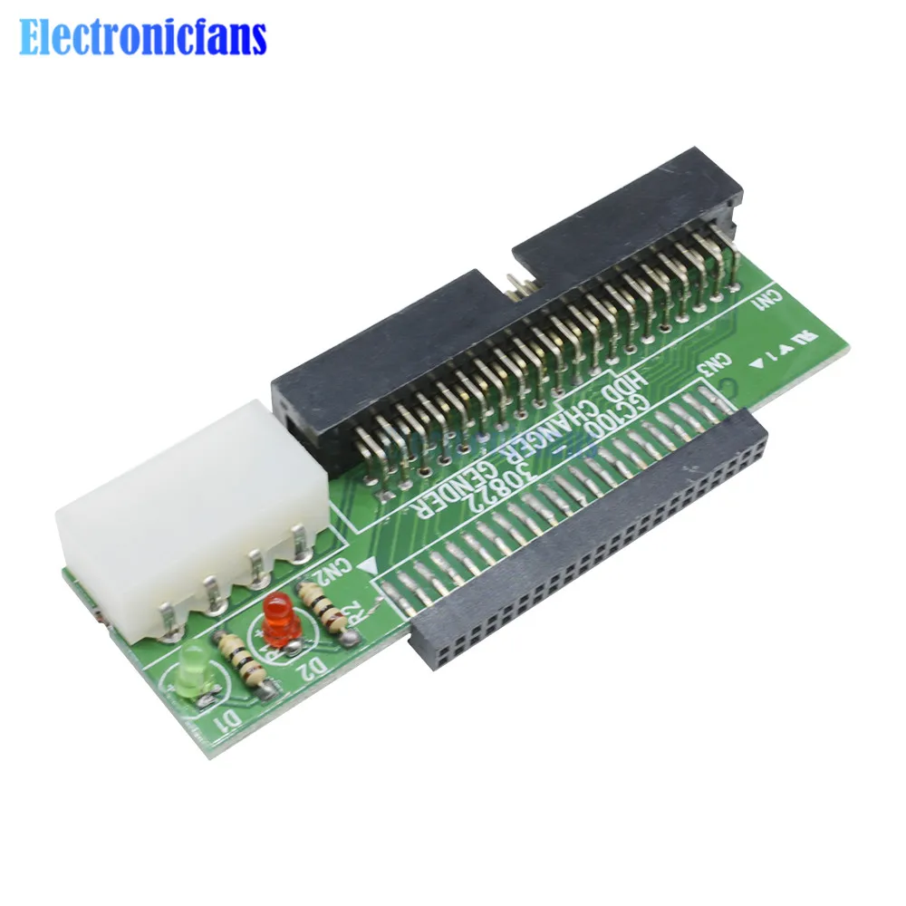 Адаптер Pata IDE на Sata ATA SATA конвертер 44Pin 2 5 &quotHDD 3 5&quot 40Pin интерфейс жесткий диск для