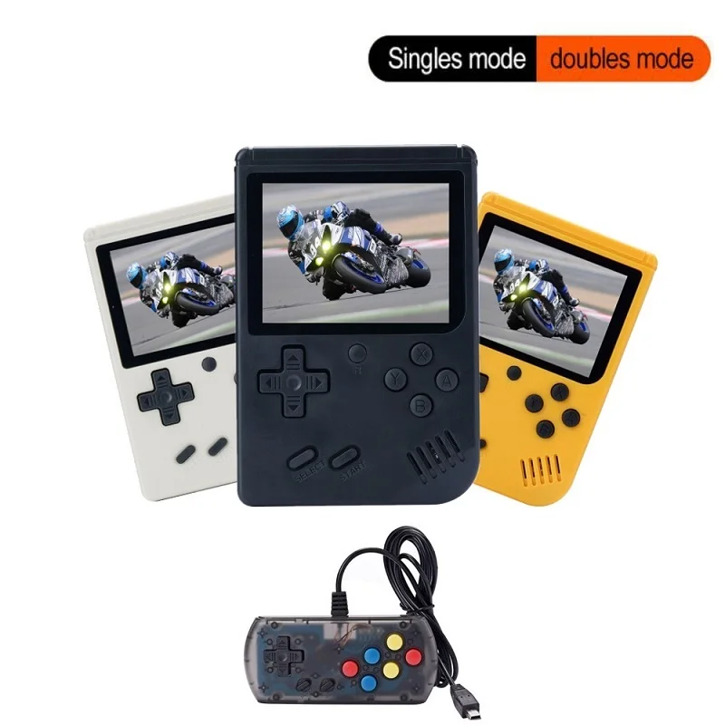 Portable Mini Handheld Video Game Console 8-Bit 3.0 Inch Color LCD Kids Color Game Player Built-in classic games