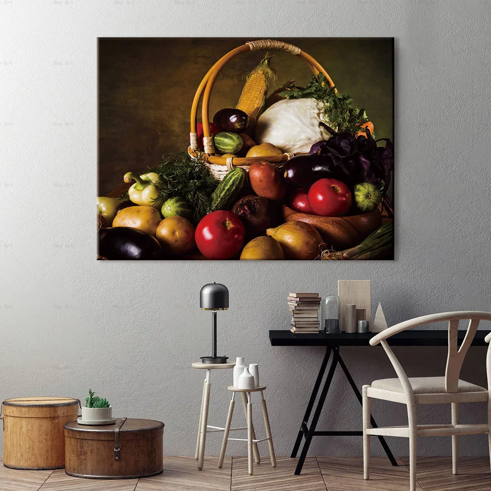 Классические картины на холсте фрукты натюрморт гостиная настенный постер