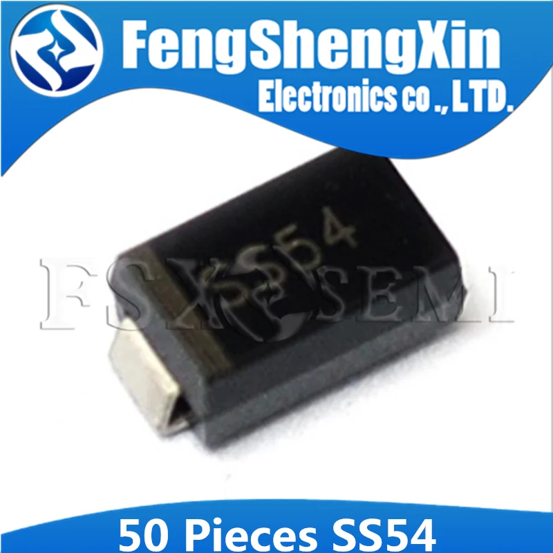 50 шт./лот 1N5824 IN5824 SS54 SR540 5A 40В DO 214AC SMA schottky диод|diode ss54|diode 5adiode sma |
