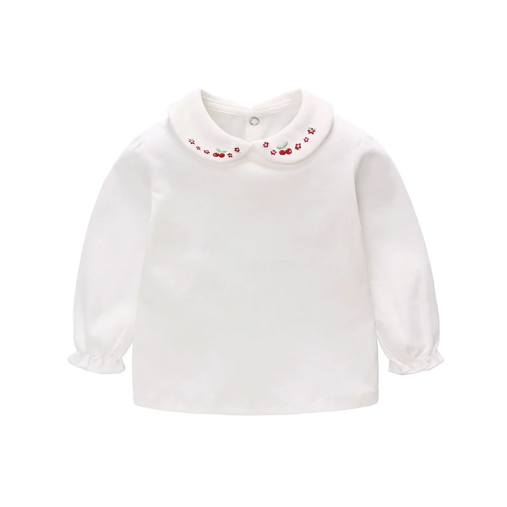 Vlinder/Одежда для маленьких девочек футболки одежда малышей с длинными рукавами