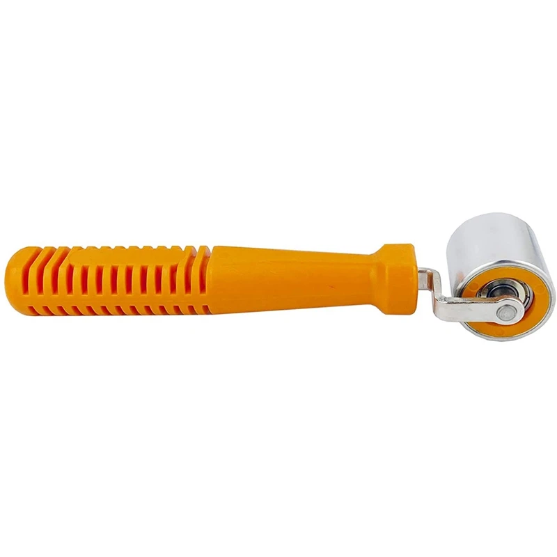 

Smoothing Seam Roller Tool, Heat Insulation Sound Deadening Application Wheel Roller,Wallpaper Seam Roller