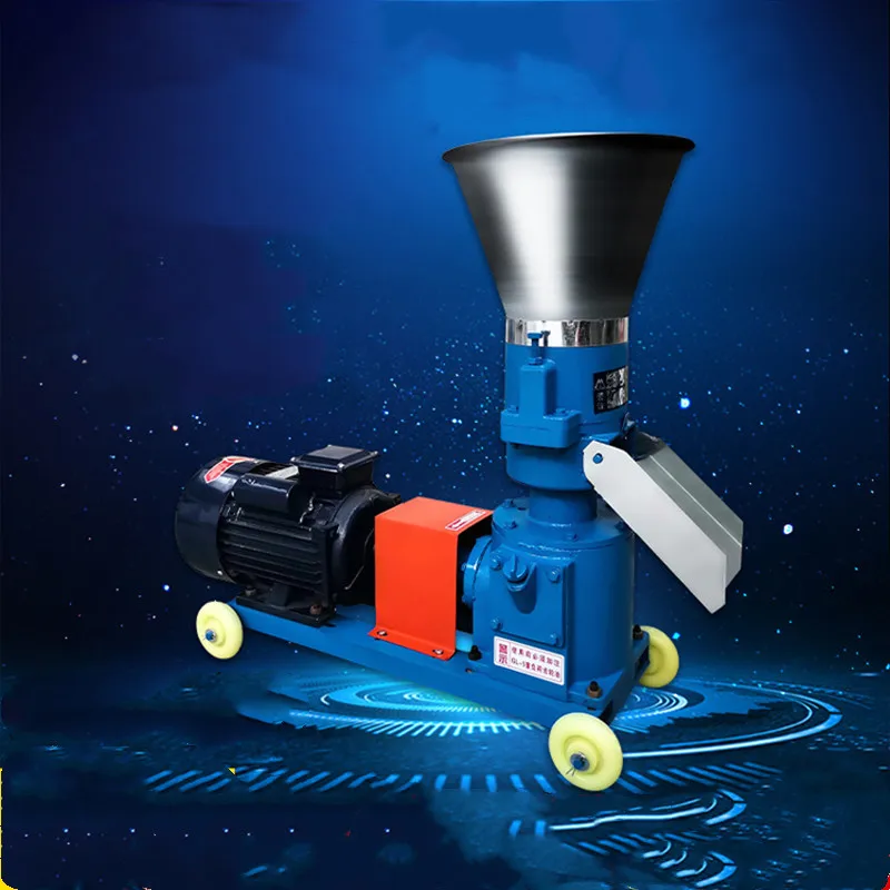 Малогабаритная бытовая машина для изготовления кормов кроликов рыб животных