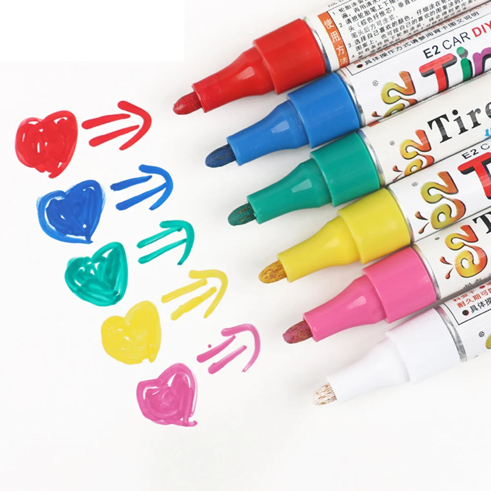 Автомобильная фломастер для окраски шин авторучка рисования Refit Mini Cooper JCW One S F54 F56