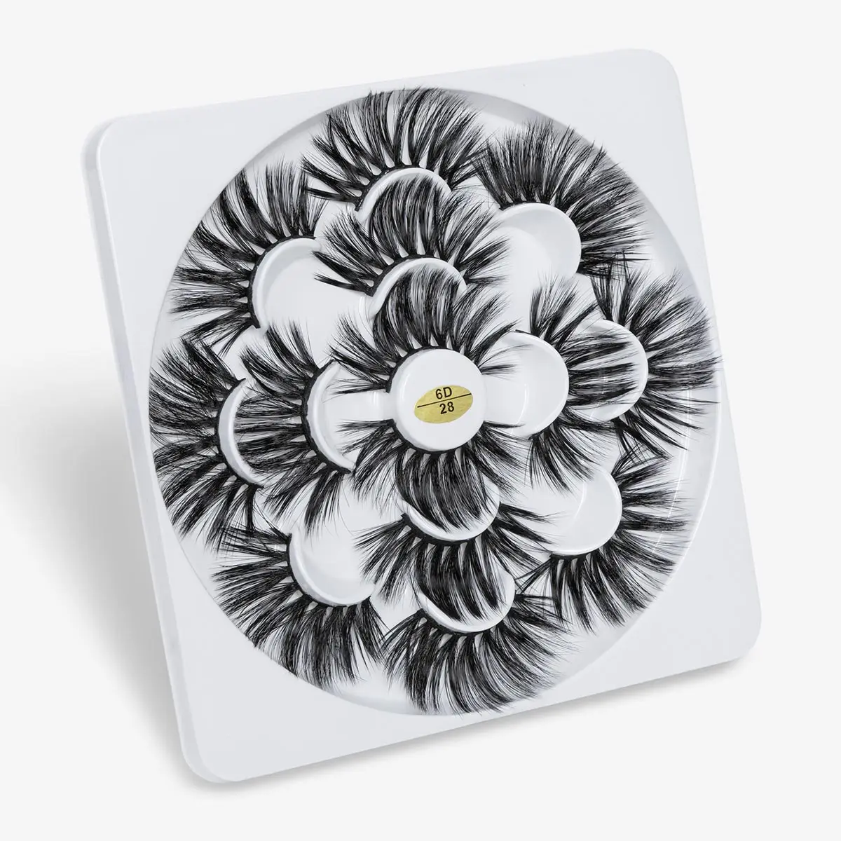 Ресницы Накладные SEXYSHEEP из натуральной норки ресницы 3d Длинные для макияжа 7