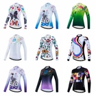 Weimostar для женщин Велоспорт Джерси для женщин с длинным рукавом MTB женские велосипед MTB велосипедная форма Ropa Ciclismo велосипедные майки Джерси Топ