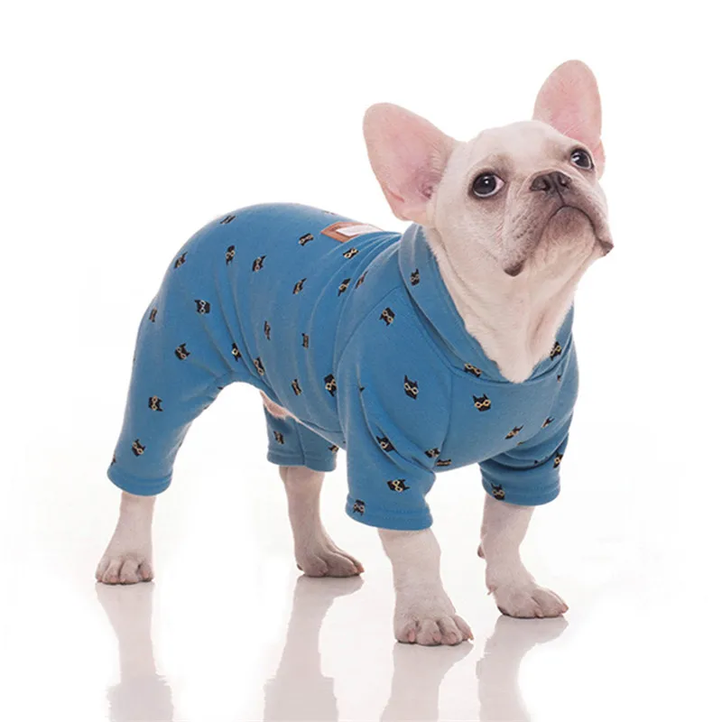 Одежда для маленьких собак осенне-зимний теплый комбинезон чихуахуа щенка